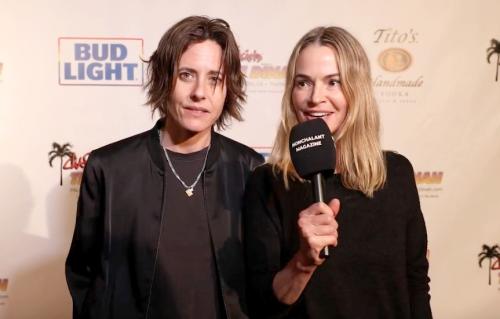 Leisha et Kate Moennig Dinah